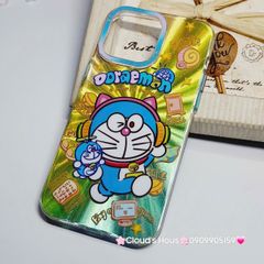 Case Ốp điện thoại iPhone Likgus Doraemon Hoạt hình Hologram iPhone 12/13/14/15/Pro/Promax