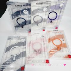 Case Ốp điện thoại iPhone Likgus Trong Magsafe Viền Màu Không Vàng iPhone 16/Pro/Promax