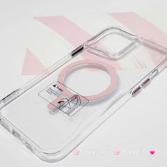 Case Ốp điện thoại iPhone Likgus Trong Magsafe Viền Màu Không Vàng iPhone 16/Pro/Promax