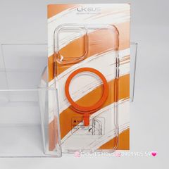 Case Ốp điện thoại iPhone Likgus Trong Magsafe Viền Màu Không Vàng iPhone 16/Pro/Promax