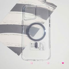 Case Ốp điện thoại iPhone Likgus Trong Magsafe Viền Màu Không Vàng iPhone 16/Pro/Promax