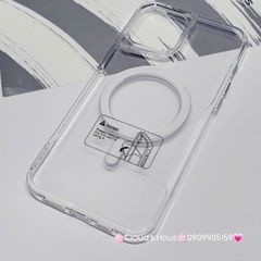 Case Ốp điện thoại iPhone Likgus Trong Magsafe Viền Màu Không Vàng iPhone 16/Pro/Promax