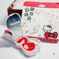 Hộp Đựng Contact Lens Hello Kitty Hình Cây Đàn