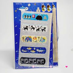 Băng keo cá nhân, dán vết thương Hello Kitty, Cú Mèo, Bọt Biển, One Piece,...