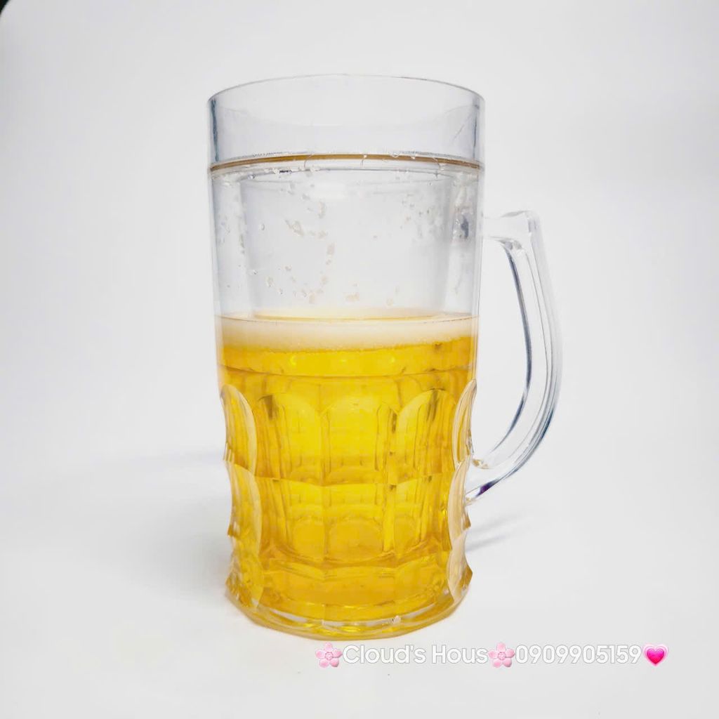 Ly Nước Nhựa Hình Ly Bia