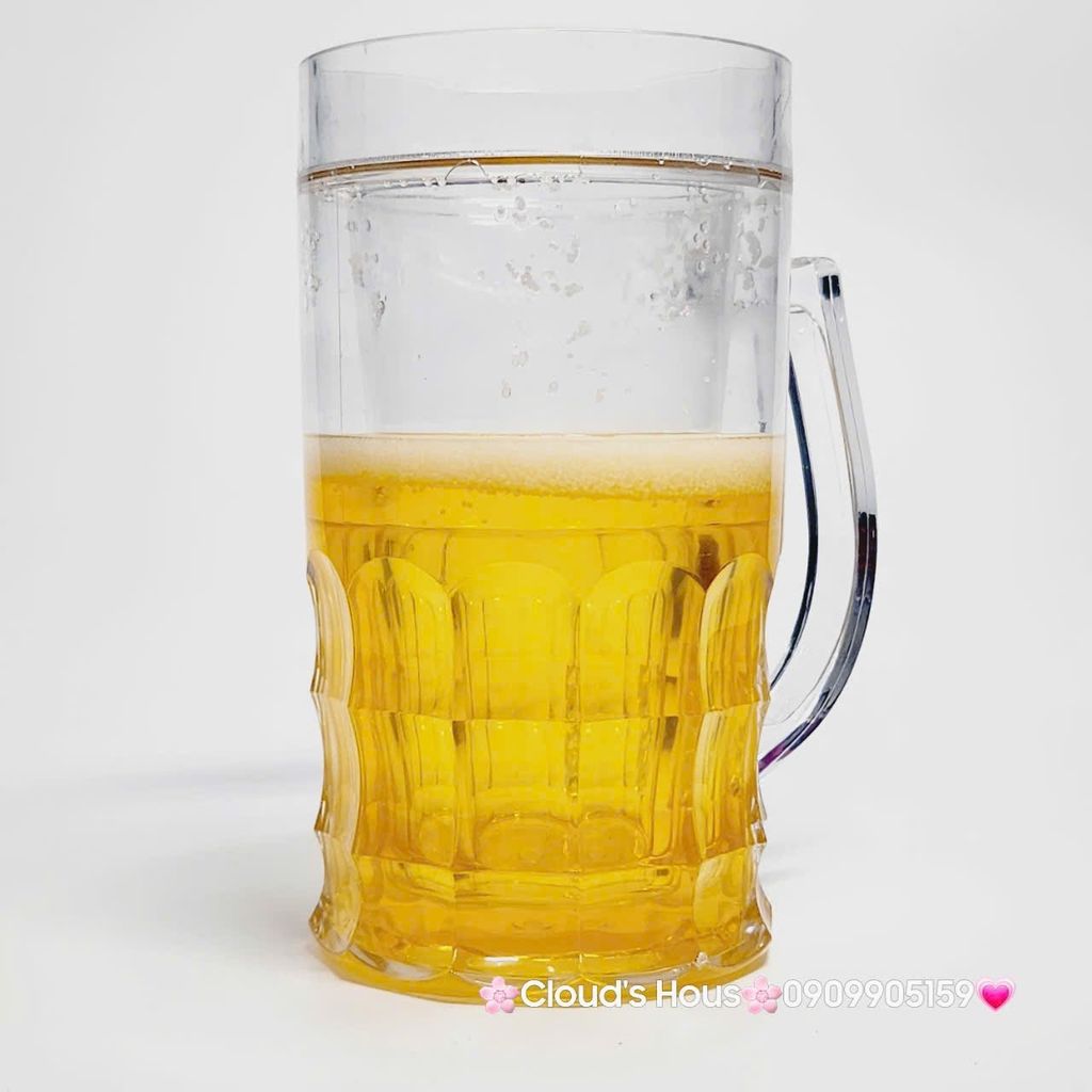 Ly Nước Nhựa Hình Ly Bia