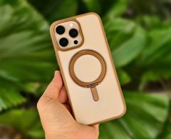 Case Ốp điện thoại iPhone Wiwu ARMOR Ultra Magsafe Trong Chống Dựng iPhone 16/Pro/Promax