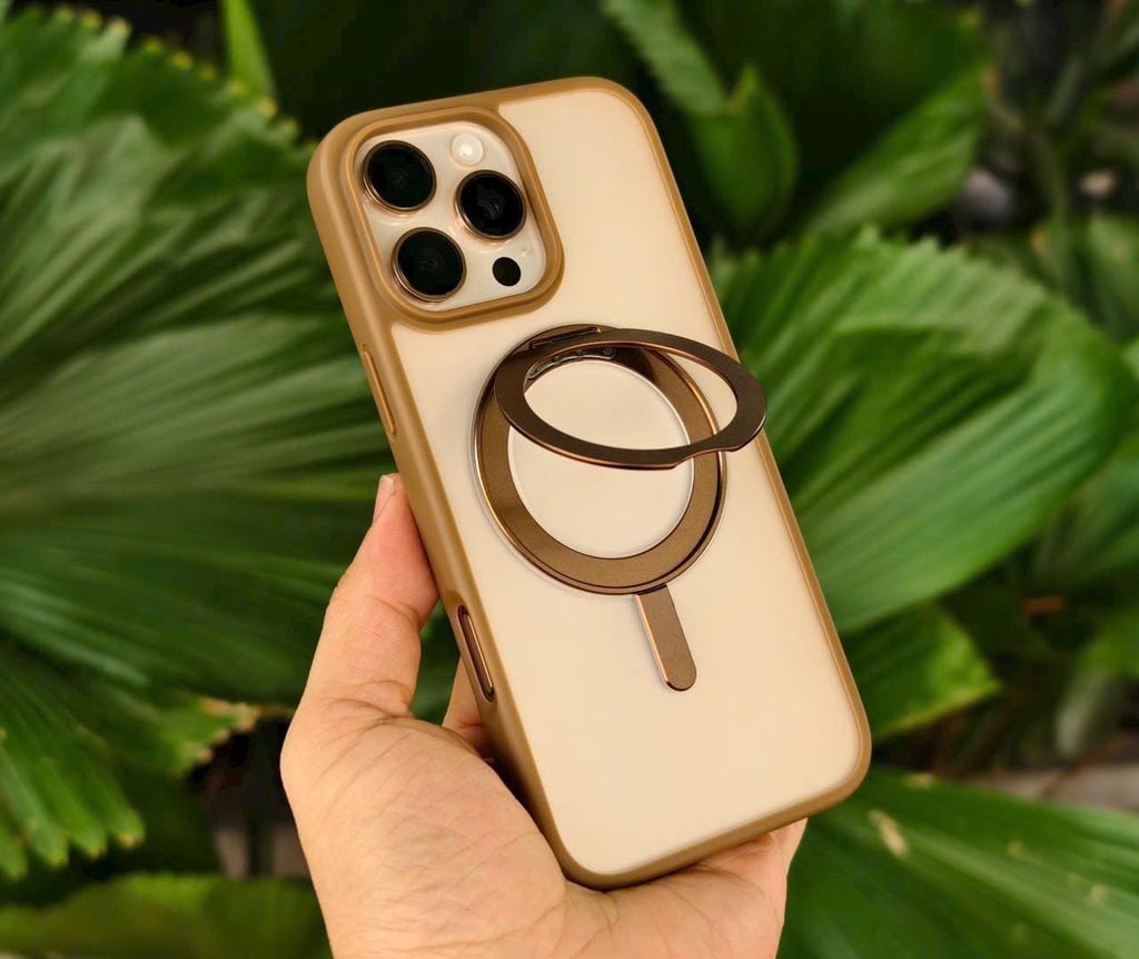 Case Ốp điện thoại iPhone Wiwu ARMOR Ultra Magsafe Trong Chống Dựng iPhone 16/Pro/Promax