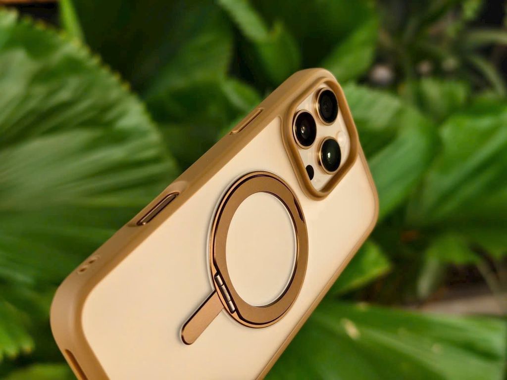 Case Ốp điện thoại iPhone Wiwu ARMOR Ultra Magsafe Trong Chống Dựng iPhone 16/Pro/Promax