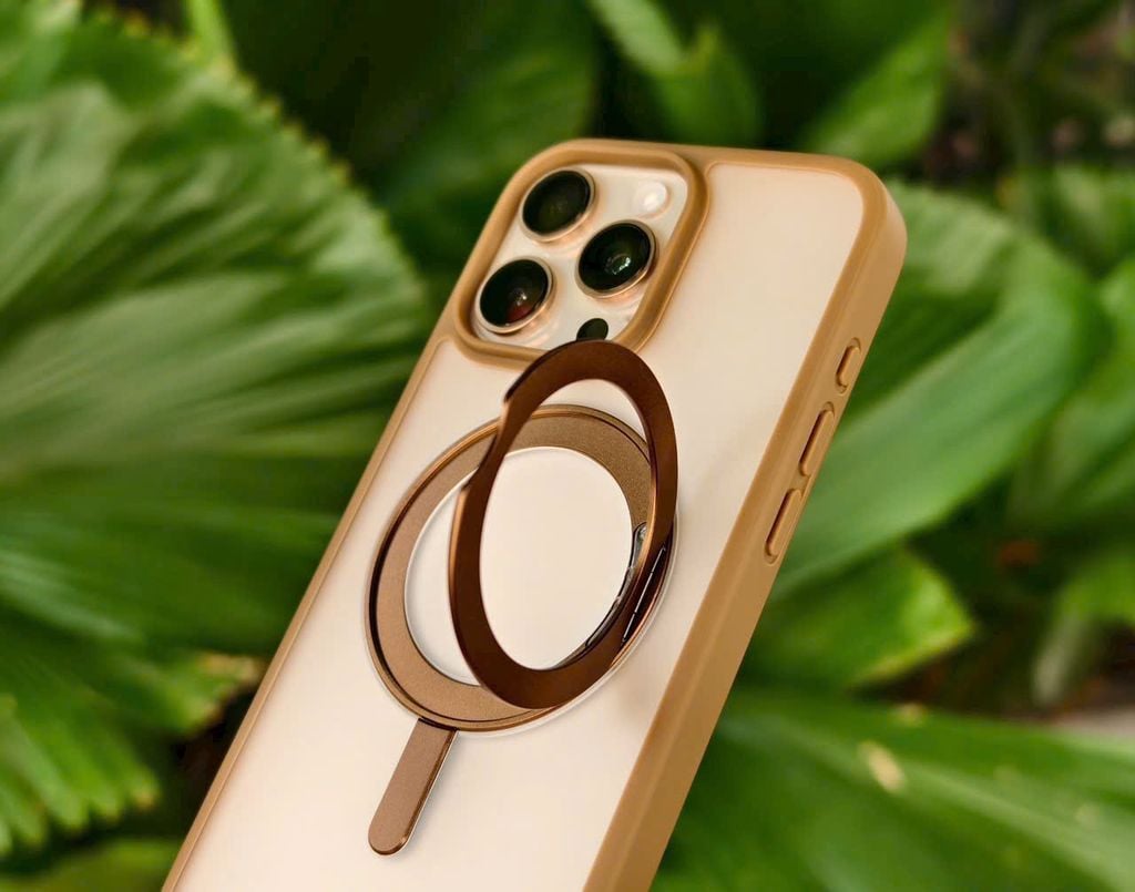 Case Ốp điện thoại iPhone Wiwu ARMOR Ultra Magsafe Trong Chống Dựng iPhone 16/Pro/Promax
