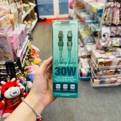 Cáp Sạc Nhanh Remax RC-C163 30W 1.2M TypeC to Lightning