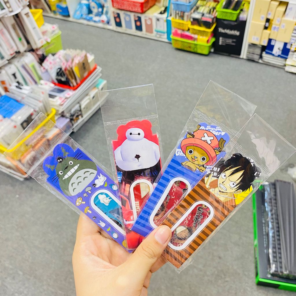 Băng keo cá nhân, dán vết thương Hello Kitty, Cú Mèo, Bọt Biển, One Piece,...
