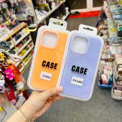 Case Ốp điện thoại iPhone Silicone vỉ Basic iPhone 15Promax