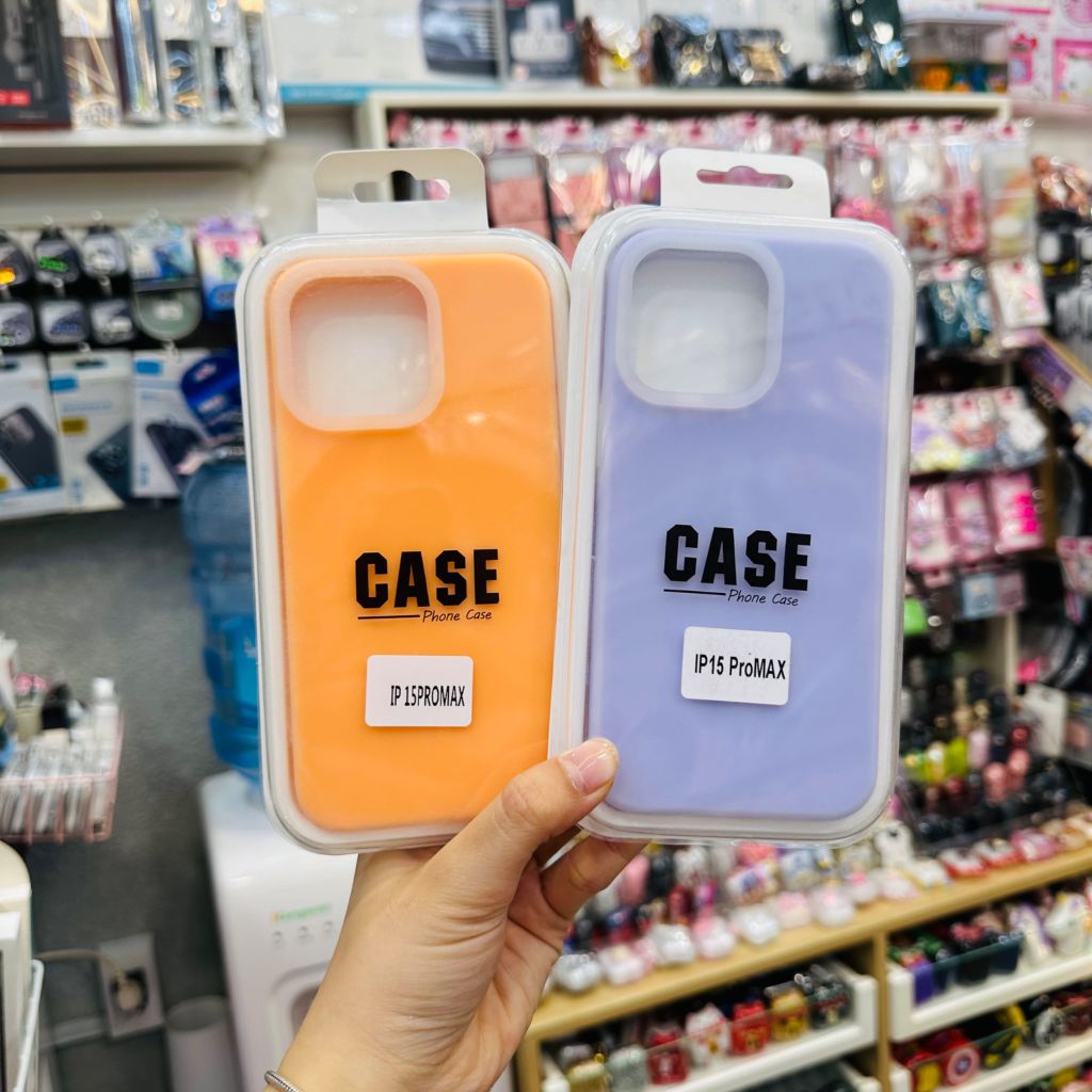 Case Ốp điện thoại iPhone Silicone vỉ Basic iPhone 15Promax
