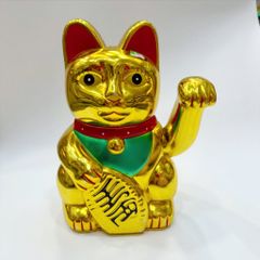 Mèo Thần Tài Mạ Vàng Nhiều Mẫu Nhiều Size