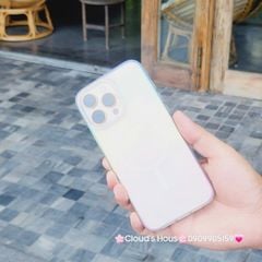 Case Ốp điện thoại iPhone ZAGG Trong Magsafe Hologram Ánh Kim - Nhũ iPhone 16/Pro/Promax