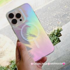 Case Ốp điện thoại iPhone ZAGG Trong Magsafe Hologram Ánh Kim - Nhũ iPhone 16/Pro/Promax