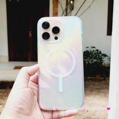 Case Ốp điện thoại iPhone ZAGG Trong Magsafe Hologram Ánh Kim - Nhũ iPhone 16/Pro/Promax