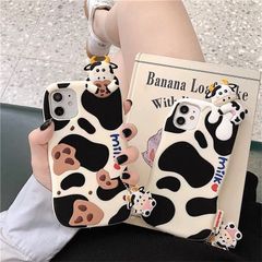 Case Ốp điện thoại iPhone BÒ SỮA SU DẺO nổi iPhone 7/8/Plus/X/Xs/XsMax/11/12/Pro/Promax