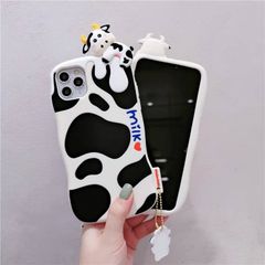 Case Ốp điện thoại iPhone BÒ SỮA SU DẺO nổi iPhone 7/8/Plus/X/Xs/XsMax/11/12/Pro/Promax