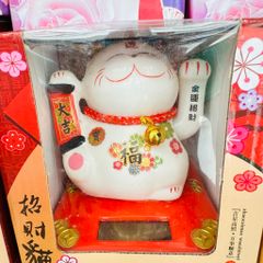 Mèo Thần Tài Sứ Tai Nhiều màu