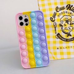 Case Ốp điện thoại iPhone Su dẻo Pop It Color iPhone 7+/XSM/11/12/Pro/Promax