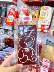 CASE iPhone VUÔNG NHÁM BÓNG BẢO VỆ CAMERA BEAR-LUCKY BEAR ( FORM VUÔNG)