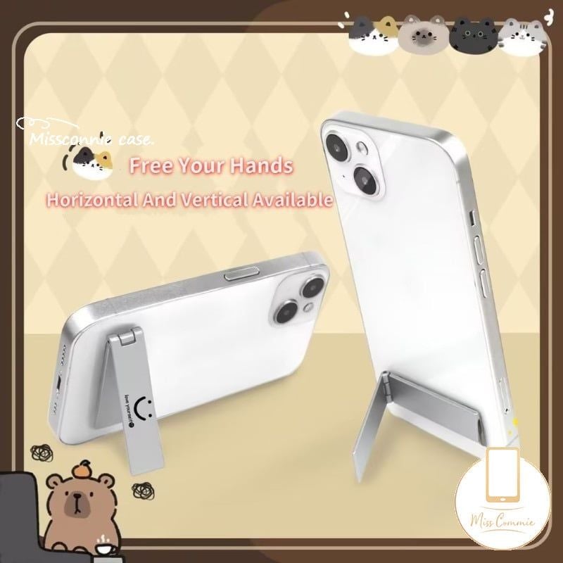 Chống dựng Thanh Kim Loại Hình Hoạt hình Kute dễ thương Holder Stick - Giá đỡ điện thoại