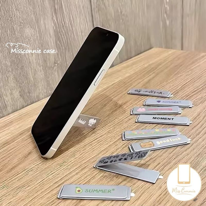 Chống dựng Thanh Kim Loại Hình Hoạt hình Kute dễ thương Holder Stick - Giá đỡ điện thoại