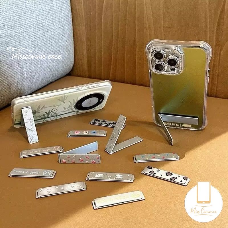 Chống dựng Thanh Kim Loại Hình Hoạt hình Kute dễ thương Holder Stick - Giá đỡ điện thoại