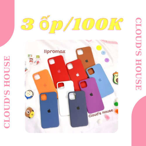 CASE APPLE Silicone Chống Bẩn Iphone
