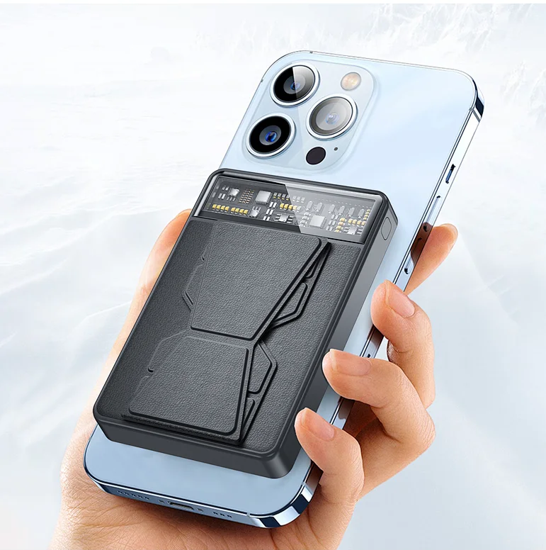 POWERBANK - SẠC dự phòng Magsafe WiWU JC-20 Magnetic Wireless 10000 mah