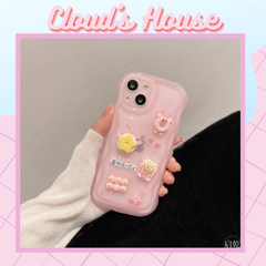 Case Ốp điện thoại iPhone Phao trong Viền gợn sóng icon nổi iPhone 11/12/13/14/Pro/Promax