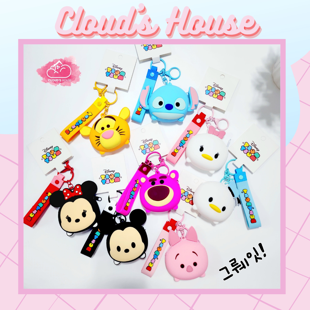 Bóp móc khoá Nhân vật hoạt hình Disney Tsum Tsum