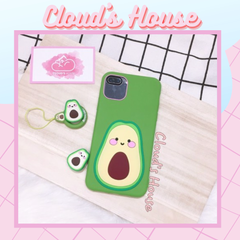 Case Ốp điện thoại iPhone SU DẺO Trái bơ Basic iPhone X/Xs/XsMax/11/12/Pro/Promax