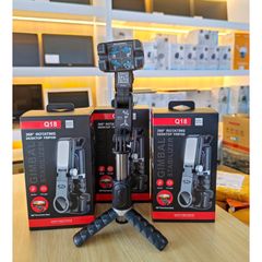 Gimbal Chống Rung Q18 Chuyển Động Theo Khuôn Mặt Tripod Có đèn