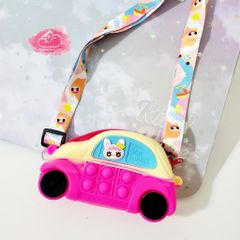 TÚI SILICONE/ POP IT ĐEO CHÉO CHO BÉ (Tặng kèm tai nghe)
