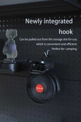 Mini Fan - Quạt để bàn - Quạt kẹp Yoobao Ver2 8000MAH F8