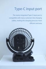 Mini Fan - Quạt để bàn - Quạt kẹp Yoobao Ver2 8000MAH F8