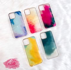 Case Ốp điện thoại iPhone Kim tuyến ombre hologram lưng cứng không vàng