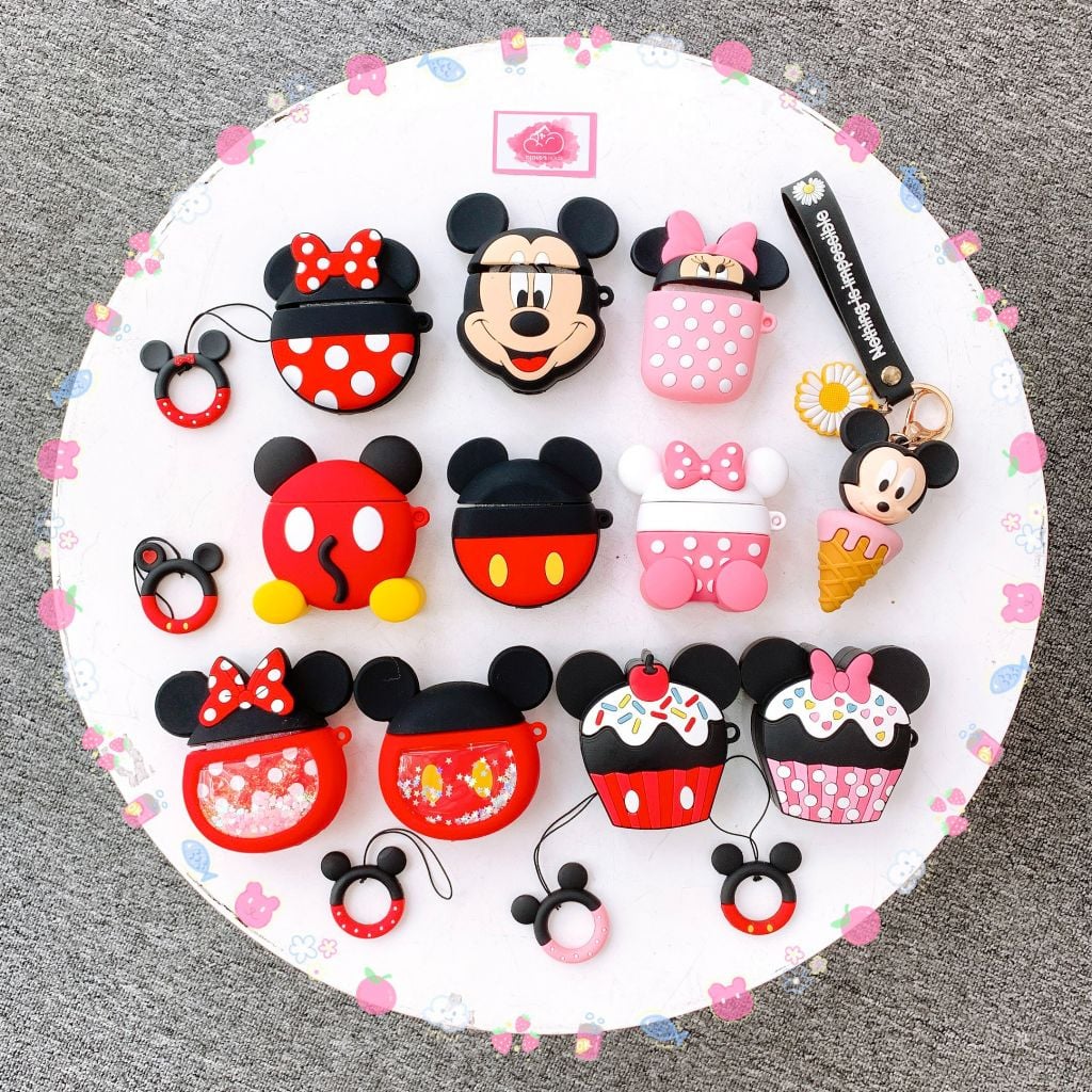 COVER AIRPOD SU DẺO MICKEY.