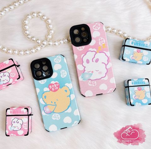 CASE IPHONE NHÁM DA SỌC Gấu Ngủ