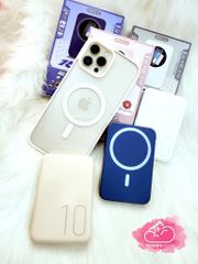 POWERBANK - SẠC DỰ PHÒNG REMAX RPP-65 MAGSAFE 20w 10000mah Hỗ Trợ Sạc Không Dây Dòng 15w Phù Hợp Cho Các Điện Thoại