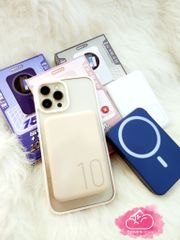 POWERBANK - SẠC DỰ PHÒNG REMAX RPP-65 MAGSAFE 20w 10000mah Hỗ Trợ Sạc Không Dây Dòng 15w Phù Hợp Cho Các Điện Thoại