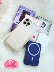 POWERBANK - SẠC DỰ PHÒNG REMAX RPP-65 MAGSAFE 20w 10000mah Hỗ Trợ Sạc Không Dây Dòng 15w Phù Hợp Cho Các Điện Thoại