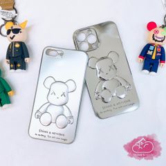 Case Ốp điện thoại Bearbrick Chất dẻo 3D nổi iPhone X/Xs/XsMax/11/12/Pro/Promax