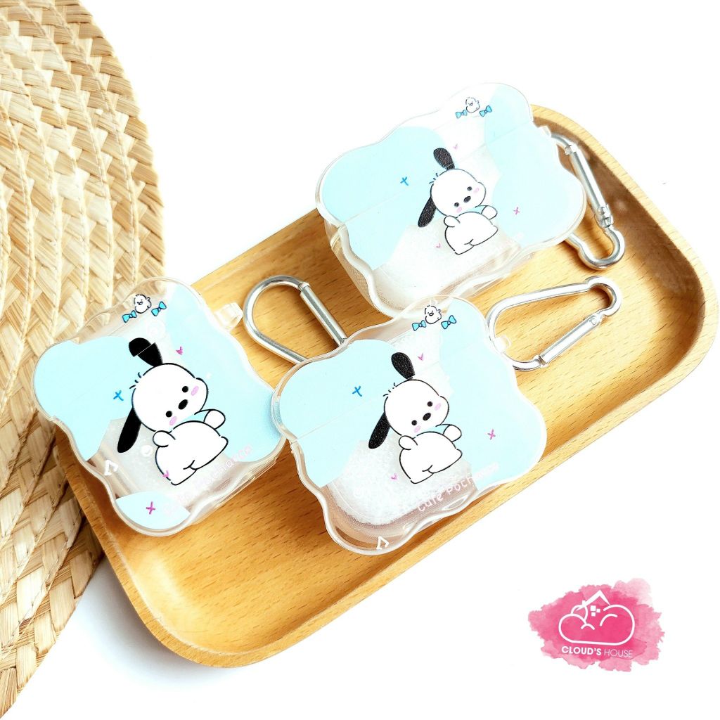 COVER AIRPOD Phao Trong Viền Gợn Sóng Cartoon Chống Shock (9 mẫu)