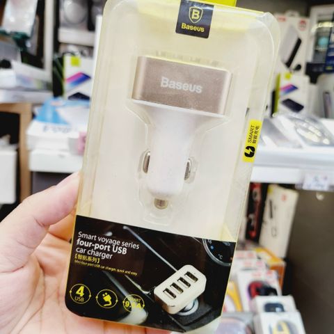 ÔTÔ-CÓC/ TẨU SẠC XE HƠI chính hãng BASEUS CCALL-HG42V (4 USB)