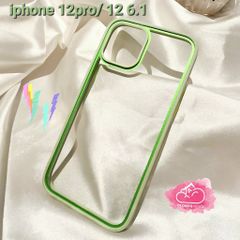 Case Ốp điện thoại iPhone Lưng trong viền màu X&M