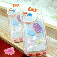 Case Ốp điện thoại iPhone HAVE A NICE DREAM Phao nước Bling Bling iPhone 7/8/Xr/11/12/13/14/Plus/Pro/Promax
